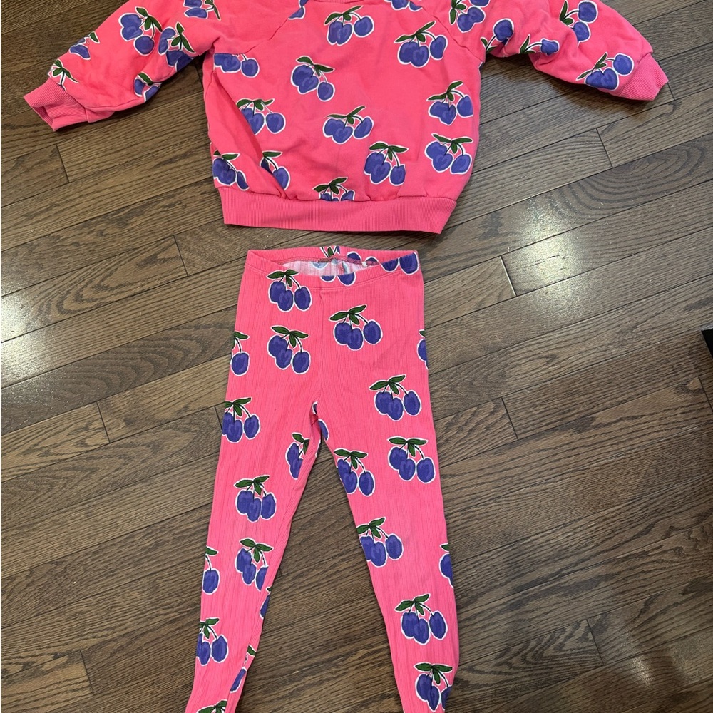 Mini Rodini Pink set